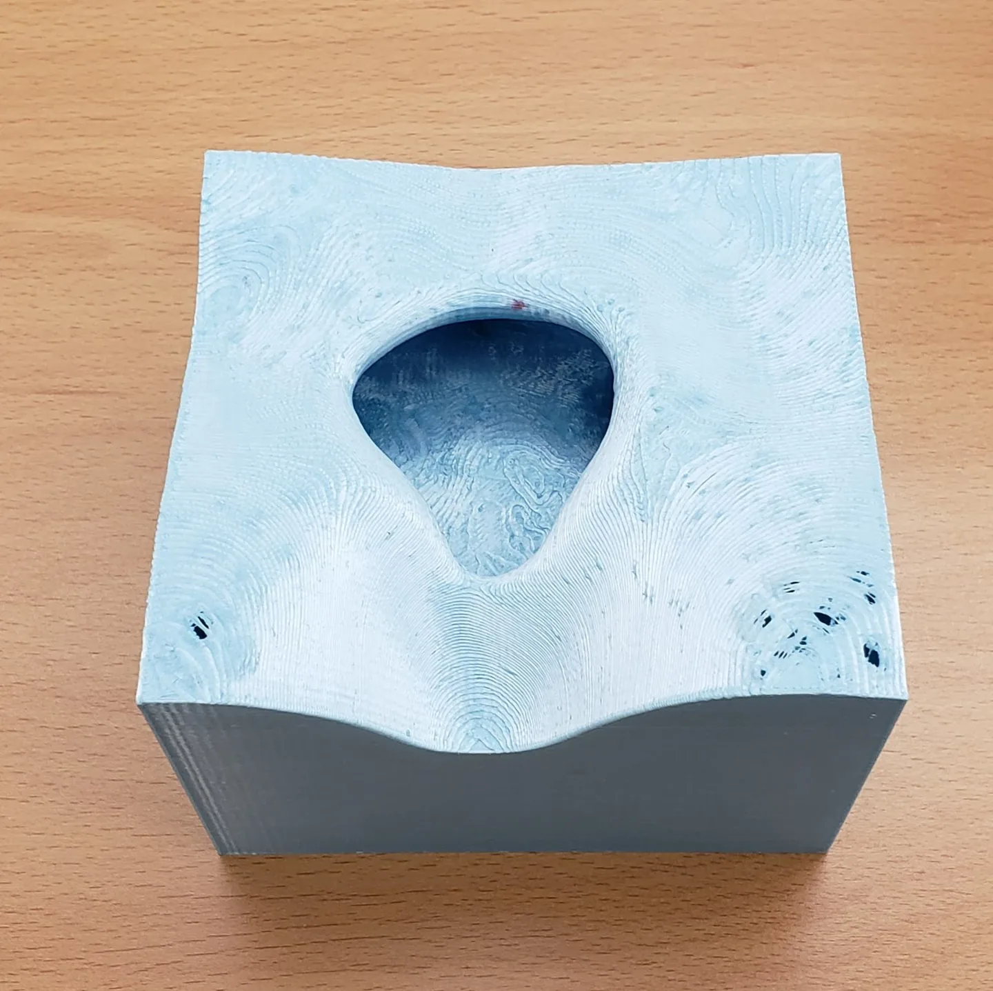 3D-printed sacral wound model used for AR-enhanced training